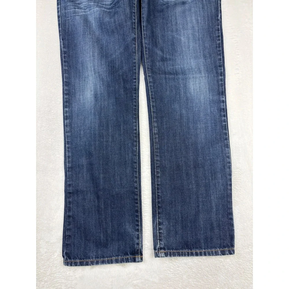 Kenneth Cole Reaction Men's 32x30 Slim Jeans Grungy Dark Wash Honeycombing Denim